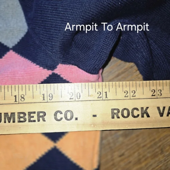 Liz Claiborne Rainbow Colorful Cardigan Knit Womens Plus Size 2X 100% Cotton Y2K - Picture 7 of 9